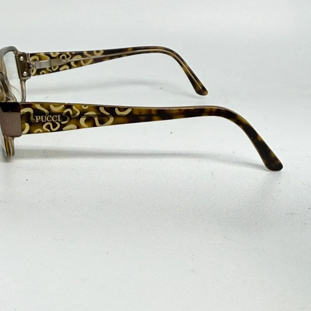 Emilio Pucci EP2654 Tortoiseshell Pattern Eyeglasses Frame Made in Italy 21046‎